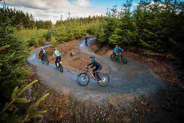 The UK's longest mountain bike trail for beginners is now open